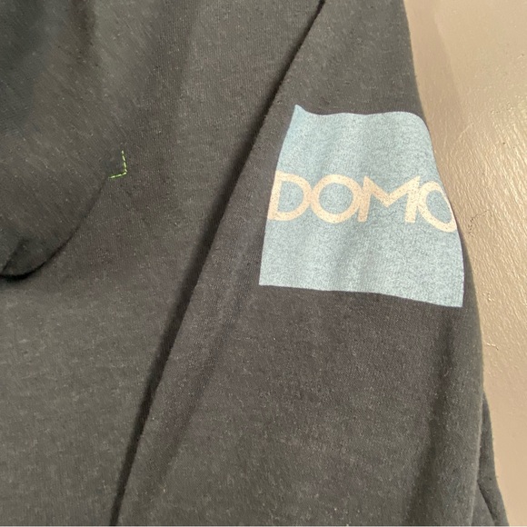 Aviator Nation Small Unisex Five Stripe Zip Hoodie Blue Stripes - Picture 4 of 5